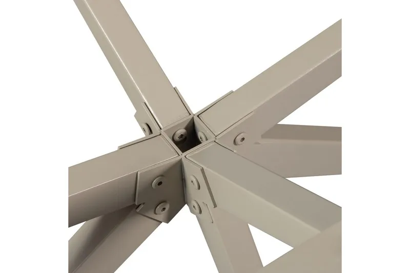 Bordben Holland - Dakargrau, 72x80x80 cm - Inredning - Dekorbeslag - Möbelbeslag - Möbelben