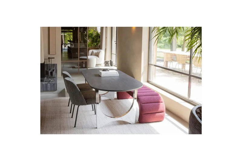 Bordben Zaandam - Krom - Inredning - Dekorbeslag - Möbelbeslag - Möbelben