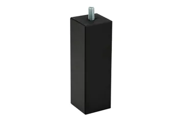 Lucky Sängben 15 cm - 4-pack Svart - Inredning - Dekorbeslag - Möbelbeslag - Möbelben