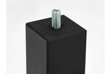 Lucky Sängben 15 cm - 4-pack Svart - Inredning - Dekorbeslag - Möbelbeslag - Möbelben