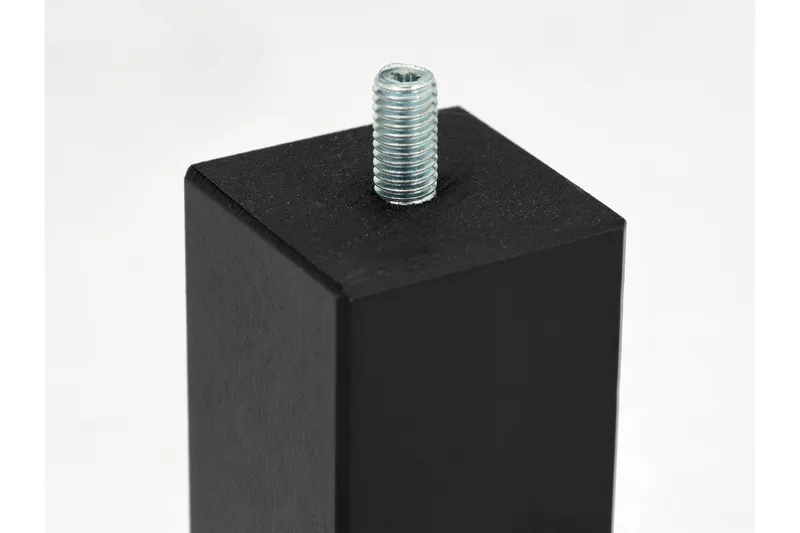 Lucky Sängben 15 cm - 4-pack Svart - Inredning - Dekorbeslag - Möbelbeslag - Möbelben