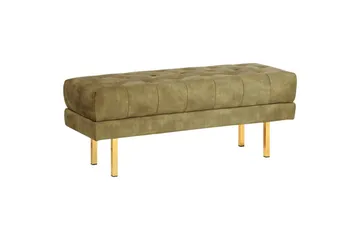 Sittbänk Roseville Grön/guld