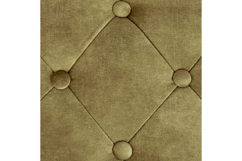 Sittbänk Roseville Grön/guld - Grön/guld - Möbler - Stolar & fåtöljer - Sittbänk - Hallbänk