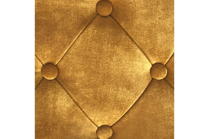 Sittbänk Roseville Gul/Guld - Gul/Guld - Inredning - Dekorbeslag - Möbelbeslag - Möbelben