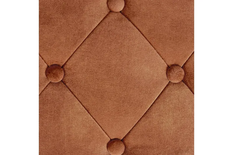 Sittbänk Roseville Rött/guld - Rött/guld - Inredning - Dekorbeslag - Möbelbeslag - Möbelben