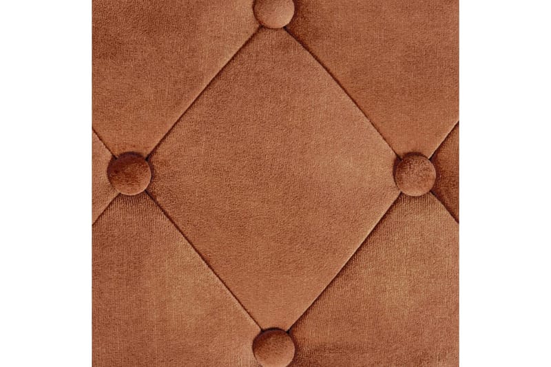 Sittbänk Roseville Rött/guld - Rött/guld - Möbler - Stolar & fåtöljer - Sittbänk - Hallbänk