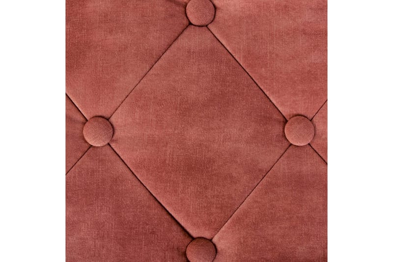 Sittbänk Roseville Rosa/guld - Rosa/guld - Möbler - Stolar & fåtöljer - Sittbänk - Hallbänk