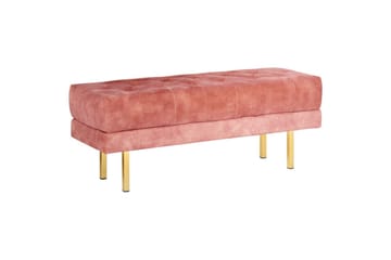 Sittbänk Roseville Rosa/guld