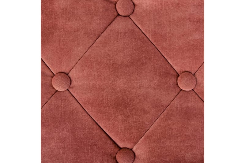 Sittbänk Roseville Rosa/guld - Rosa/guld - Inredning - Dekorbeslag - Möbelbeslag - Möbelben