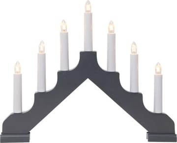 Ada Ljusstake 37.5 cm - grafitgrå - Inredning - Julpynt & helgdekoration - Julpynt & juldekoration