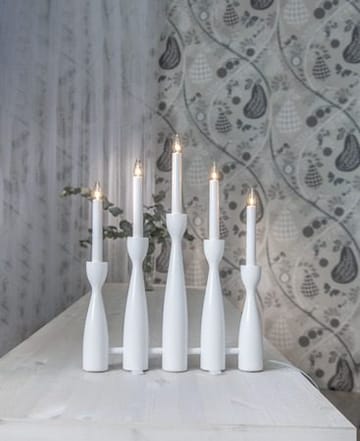 Adventsljusstake Midja 2 35x47 cm 5 ljus E10 - Vit - Inredning - Julpynt & helgdekoration - Julpynt & juldekoration