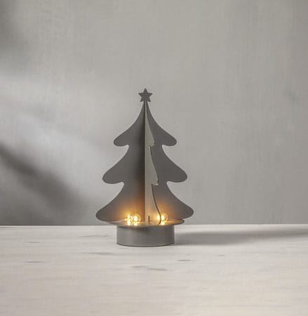 Afton Ljusstake 21 cm - grön - Inredning - Julpynt & helgdekoration - Julpynt & juldekoration
