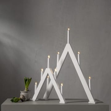 Albo Ljusstake 34 cm - vit - Inredning - Julpynt & helgdekoration - Julpynt & juldekoration
