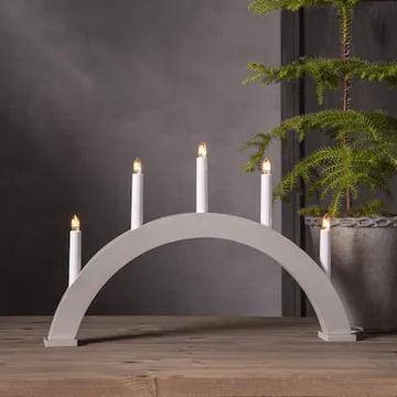Albo Ljusstake 51 cm - beige - Inredning - Julpynt & helgdekoration - Julpynt & juldekoration