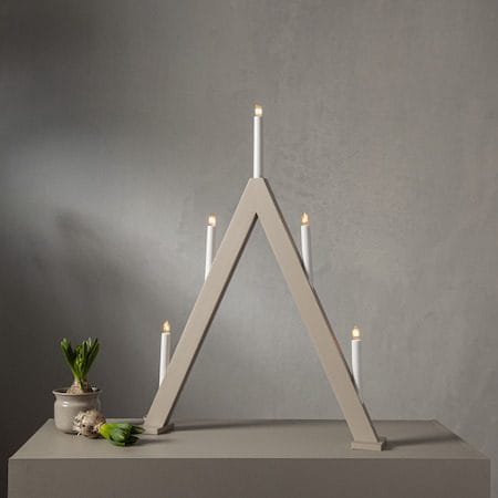 Albo Ljusstake 51 cm - beige - Inredning - Julpynt & helgdekoration - Julpynt & juldekoration