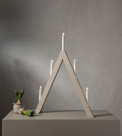 Albo Ljusstake 51 cm - beige - Inredning - Julpynt & helgdekoration - Julpynt & juldekoration