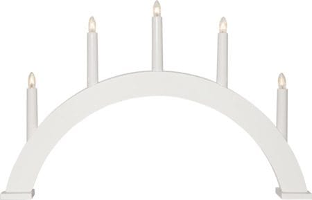Albo Ljusstake 51 cm - vit - Inredning - Julpynt & helgdekoration - Julpynt & juldekoration