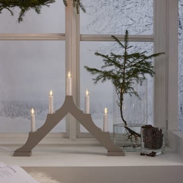 Alma Ljusstake 44 cm - beige - Inredning - Julpynt & helgdekoration - Julpynt & juldekoration