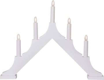 Alma Ljusstake 44 cm - vit - Inredning - Julpynt & helgdekoration - Julpynt & juldekoration