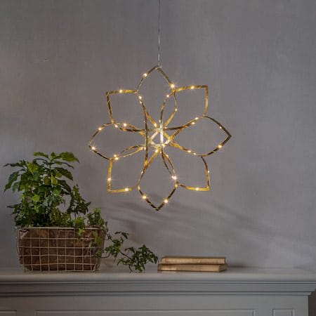 Amaze Hängande dekoration 40 cm - mässingsfärgad guld - Inredning - Julpynt & helgdekoration - Julpynt & juldekoration
