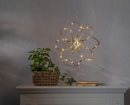 Amaze Hängande dekoration 40 cm - mässingsfärgad guld - Inredning - Julpynt & helgdekoration - Julpynt & juldekoration