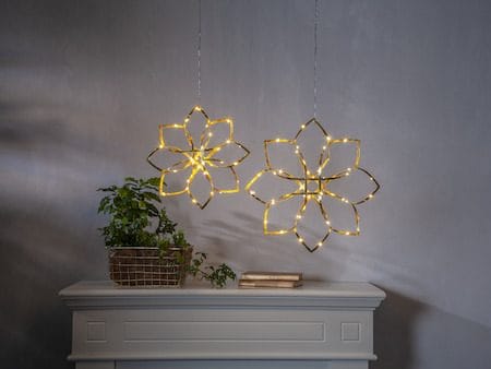 Amaze Hängande dekoration belysning 30 cm - guld - Inredning - Julpynt & helgdekoration - Julpynt & juldekoration