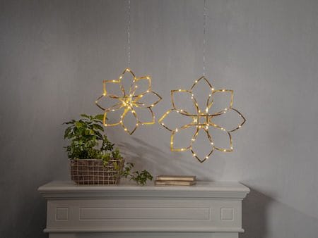 Amaze Hängande dekoration belysning 30 cm - guld - Inredning - Julpynt & helgdekoration - Julpynt & juldekoration