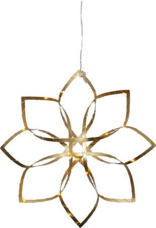 Amaze Hängande dekoration belysning 30 cm - guld - Inredning - Julpynt & helgdekoration - Julpynt & juldekoration
