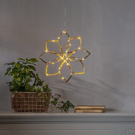 Amaze Hängande dekoration belysning 30 cm - guld - Inredning - Julpynt & helgdekoration - Julpynt & juldekoration