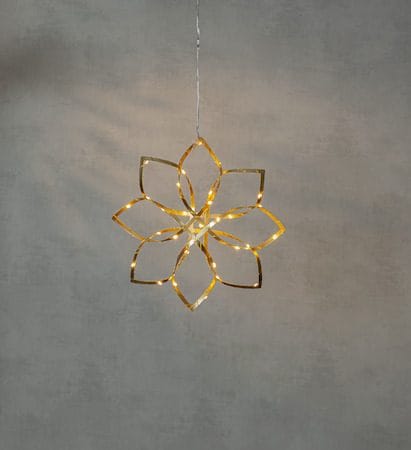 Amaze Hängande dekoration belysning 30 cm - guld - Inredning - Julpynt & helgdekoration - Julpynt & juldekoration