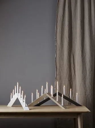 Arrow Ljusstake 69 cm - vit - Inredning - Julpynt & helgdekoration - Julpynt & juldekoration