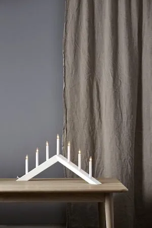 Arrow Ljusstake 69 cm - vit - Inredning - Julpynt & helgdekoration - Julpynt & juldekoration
