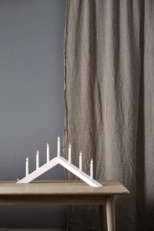 Arrow Ljusstake 69 cm - vit - Inredning - Julpynt & helgdekoration - Julpynt & juldekoration