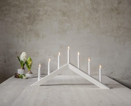 Arrow Ljusstake 69 cm - vit - Inredning - Julpynt & helgdekoration - Julpynt & juldekoration