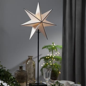 Astro Stjärna på fot 35 cm - vit och beige - Inredning - Julpynt & helgdekoration - Julpynt & juldekoration