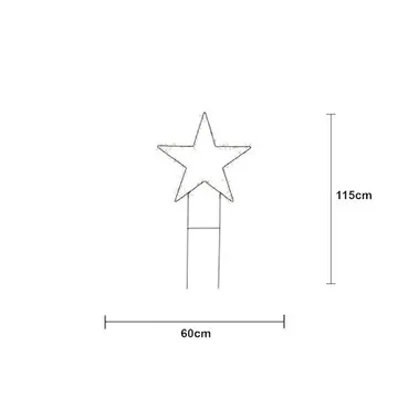 Barlumi Siluett Dekorationsbelysning 115 cm - svart - Inredning - Julpynt & helgdekoration - Julpynt & juldekoration