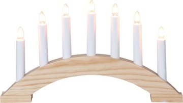 Bea Ljusstake 39 cm - naturfärgad - Inredning - Julpynt & helgdekoration - Julpynt & juldekoration