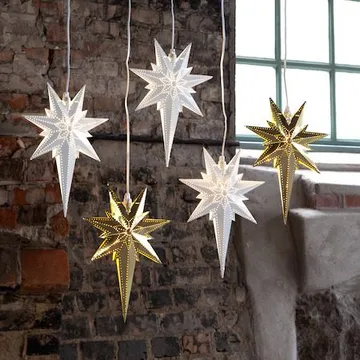 Betlehem Liten Adventsstjärna 25 cm - Jullampa i metall - Mässing - Inredning - Julpynt & helgdekoration - Julpynt & juldekoration