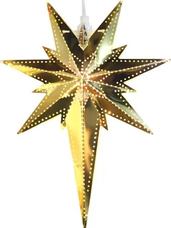 Betlehem Liten Adventsstjärna 25 cm - Jullampa i metall - Mässing - Inredning - Julpynt & helgdekoration - Julpynt & juldekoration