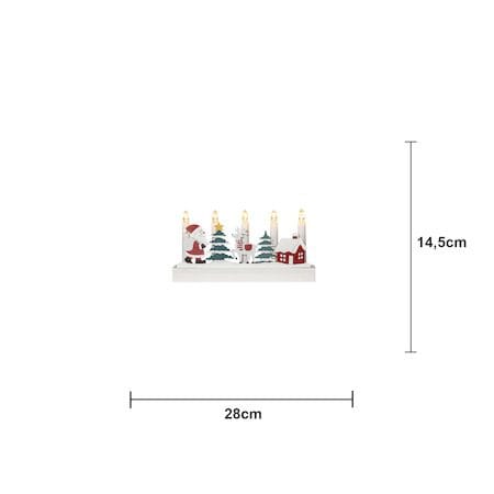 Billy Ljusstake 28 cm - flerfärgad - Inredning - Julpynt & helgdekoration - Julpynt & juldekoration