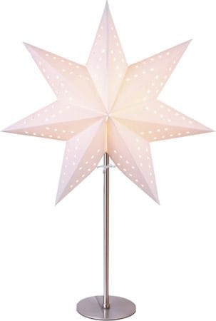 Bobo Stjärna på fot 34 cm - vit - Inredning - Julpynt & helgdekoration - Julpynt & juldekoration
