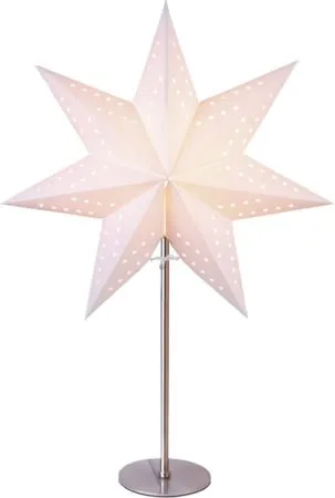 Bobo Stjärna på fot 34 cm - vit - Inredning - Julpynt & helgdekoration - Julpynt & juldekoration