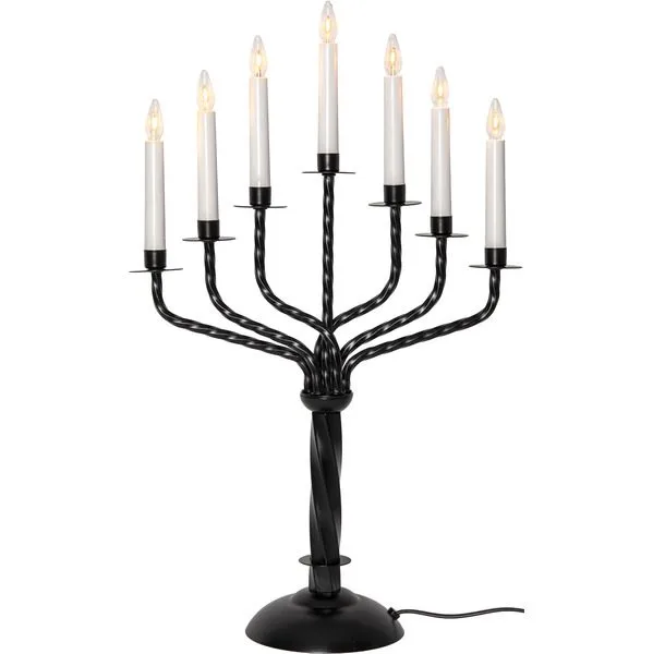 Bore Ljusstake 38 cm, svart