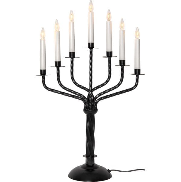 Bore Ljusstake 38 cm - svart - Inredning - Julpynt & helgdekoration - Julpynt & juldekoration