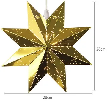 Classic Julstjärna 28 cm - mässing - Inredning - Julpynt & helgdekoration - Julpynt & juldekoration