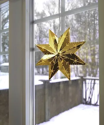 Classic Julstjärna 28 cm - mässing - Inredning - Julpynt & helgdekoration - Julpynt & juldekoration
