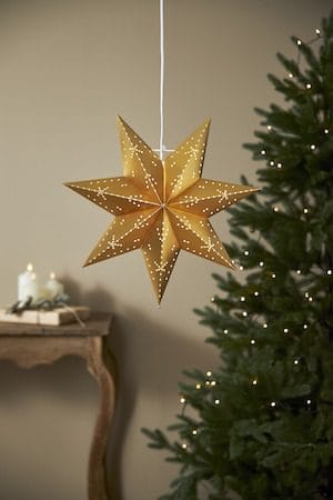 Classic Julstjärna 45 cm - guld - Inredning - Julpynt & helgdekoration - Julpynt & juldekoration