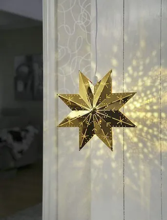 Classic Liten Adventsstjärna 28 cm – Jullampa i Metall - Mässing - Inredning - Julpynt & helgdekoration - Julpynt & juldekoration