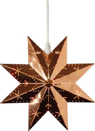 Classic Liten Adventsstjärna 28 cm - Jullampa i Metall - Koppar - Inredning - Julpynt & helgdekoration - Julpynt & juldekoration