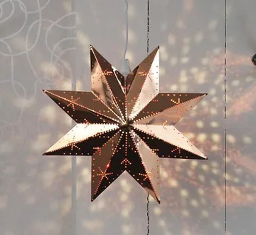 Classic Liten Adventsstjärna 28 cm - Jullampa i Metall - Koppar - Inredning - Julpynt & helgdekoration - Julpynt & juldekoration